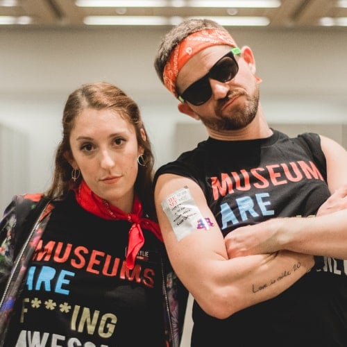 Museum Hack renegade tour guides looking cool.?></noscript>