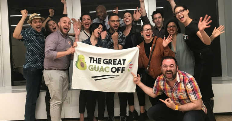 The Great Guac Off offers fun team building activities with food.